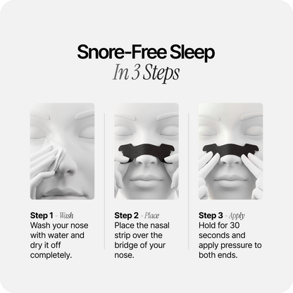 Nasal Sleeping Strips - Black