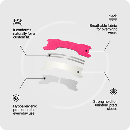 Nasal Sleeping Strips - Pink