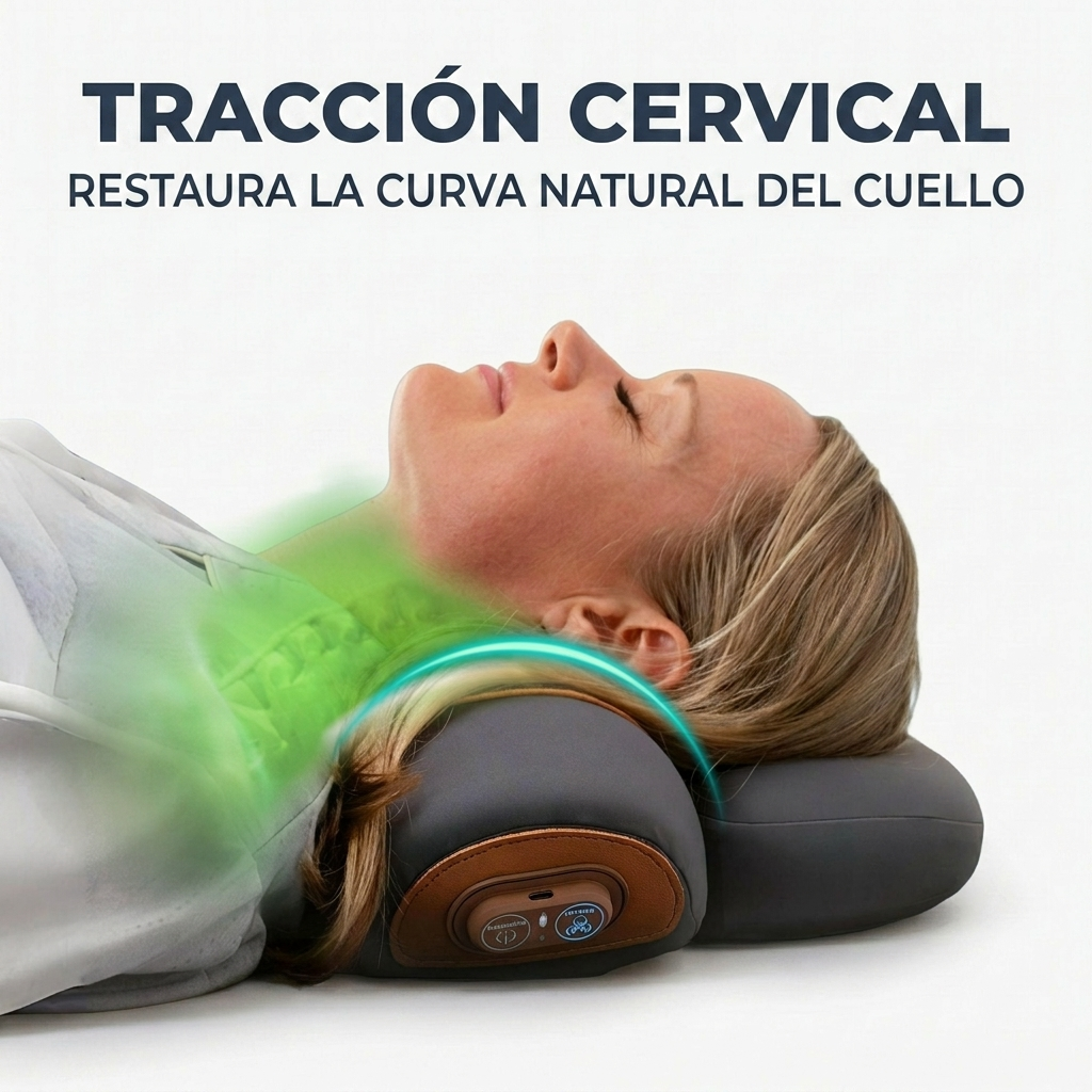 Atlas Lab® Masajeador Cervical 3 en 1
