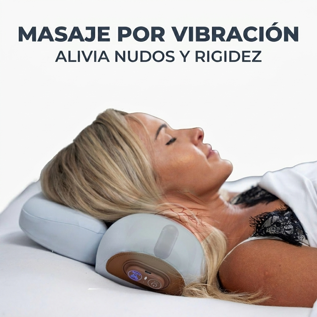 Atlas Lab® Masajeador Cervical 3 en 1